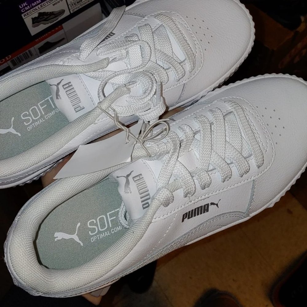 PUMA Women Sneaker Shoes Vikky V2 --White - Picture 7 of 10